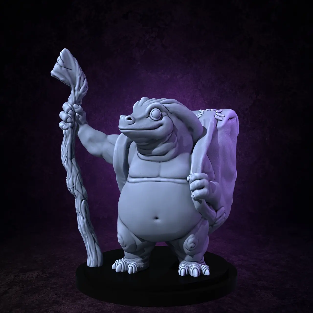 Lizardfolk Traveler (supportless) — modelo 3D