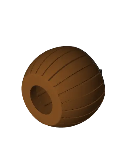 Minimalist Pumpkin Lantern/Jar — modelo 3D