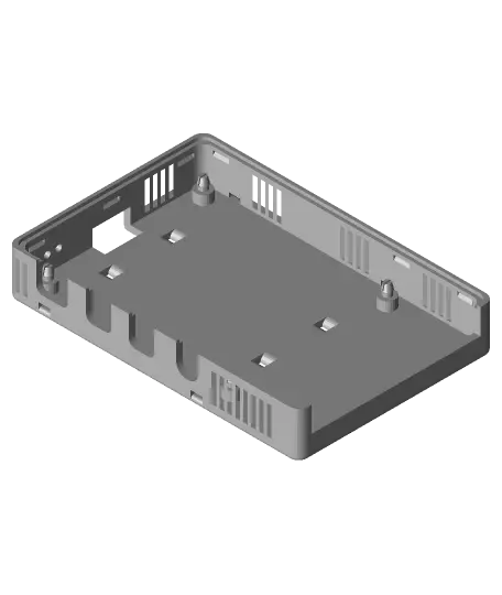 Raspberry Pi 4 B Low Profile 40mm FAN Case (Zip Tie Mountable) — modelo 3D