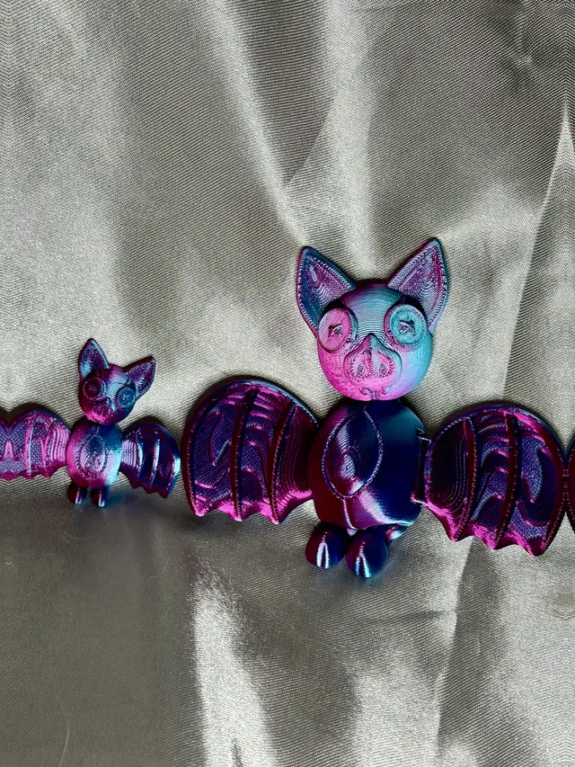 Plushie Vampire Bat Flexi — modelo 3D