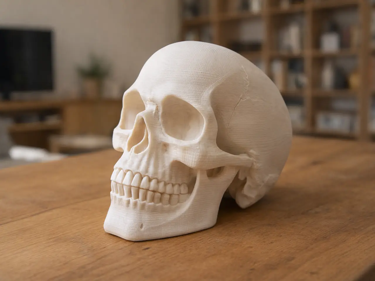 skull detaliert — modelo 3D