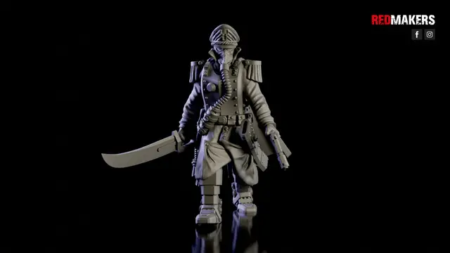 Commissar of the Imperial Force — modelo 3D
