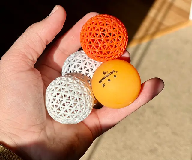 Airless Ping Pong Ball — modelo 3D