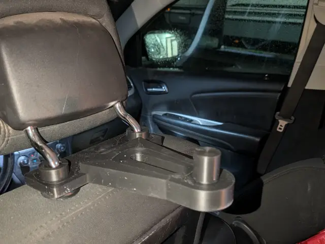 Headrest helmet Mount — modelo 3D
