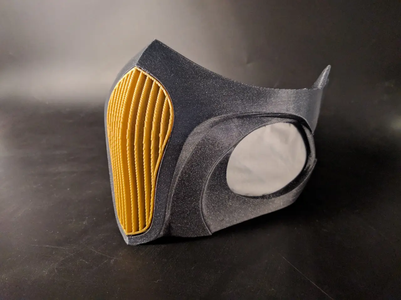 Respirator Breathing Mask With HEPA Filter — modelo 3D