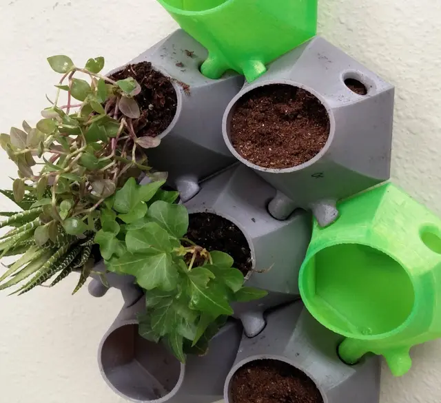 Wallony Vertical Planters — modelo 3D