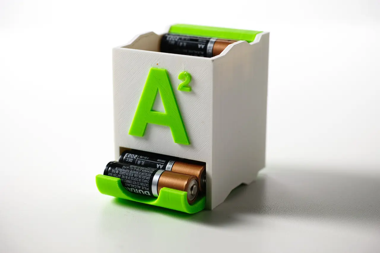 Stackable Battery Holders — modelo 3D