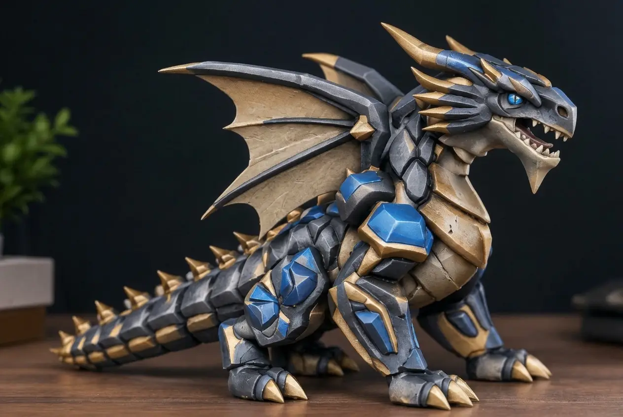 Crystalborn Dragon — modelo 3D