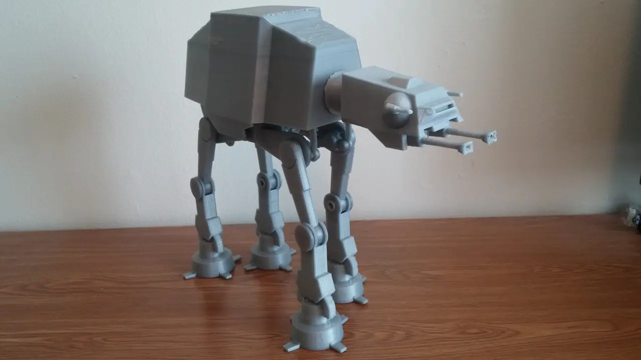 Motorized Star Wars AT-AT — modelo 3D