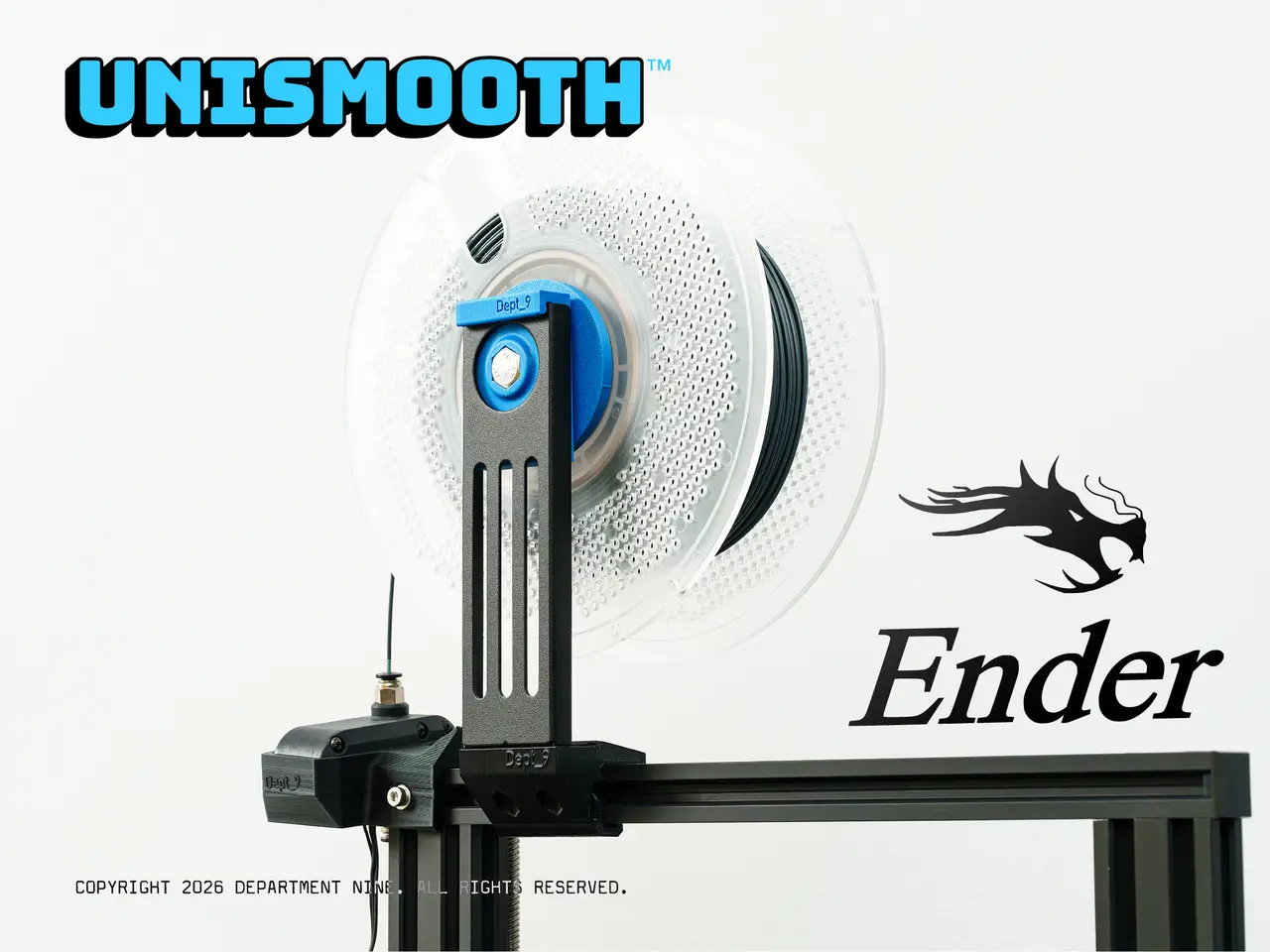 UNISMOOTH Filament Hanger — modelo 3D