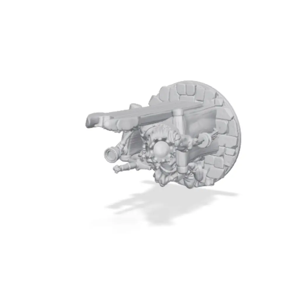 Grim Reaper on Throne – Tabletop Miniature — modelo 3D