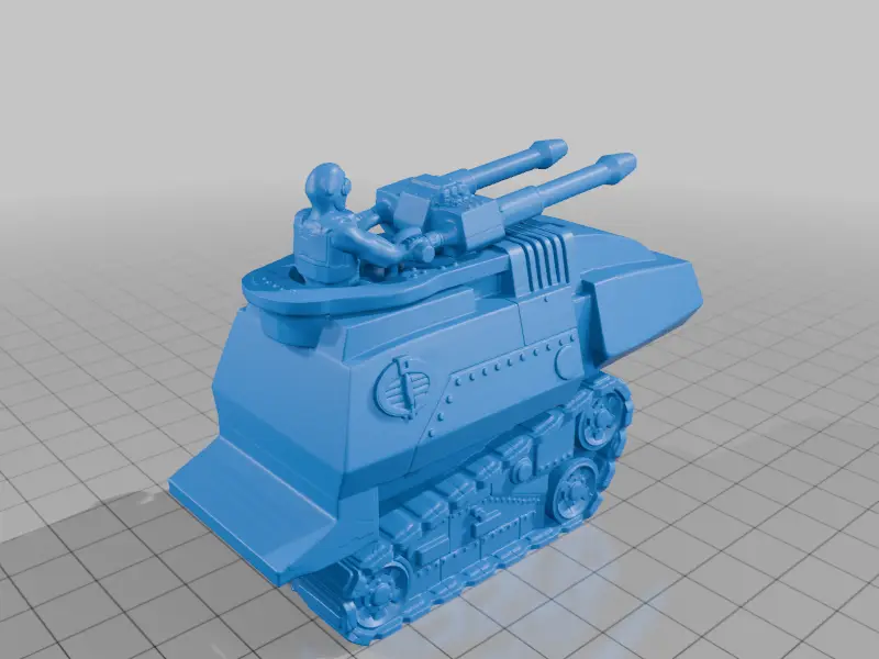 H.I.S.S Tank — modelo 3D