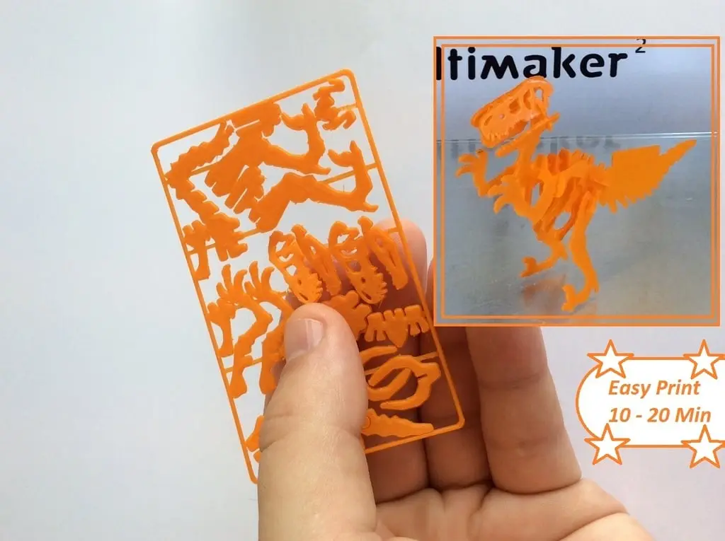 Velociraptor Business Card — modelo 3D