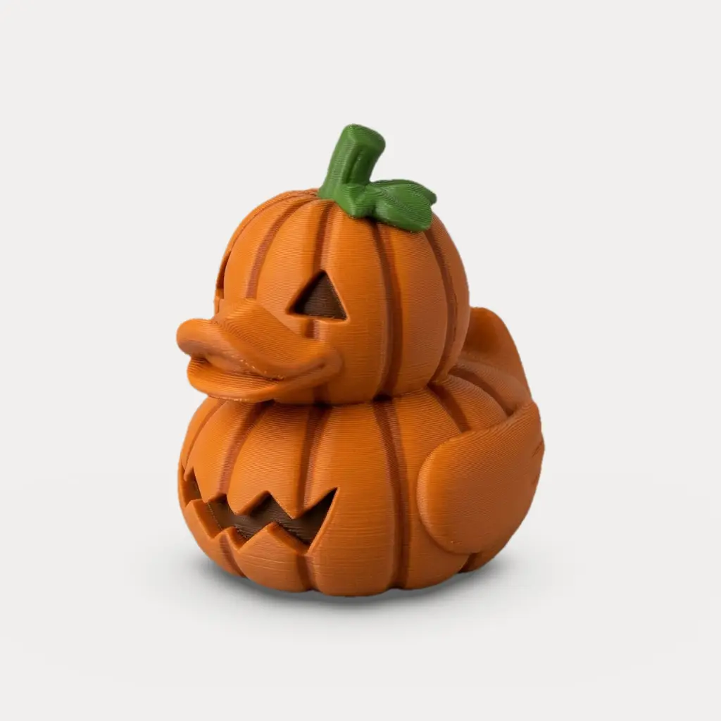 Pumpkin Patch Rubber Duck - Halloween Figurine — modelo 3D