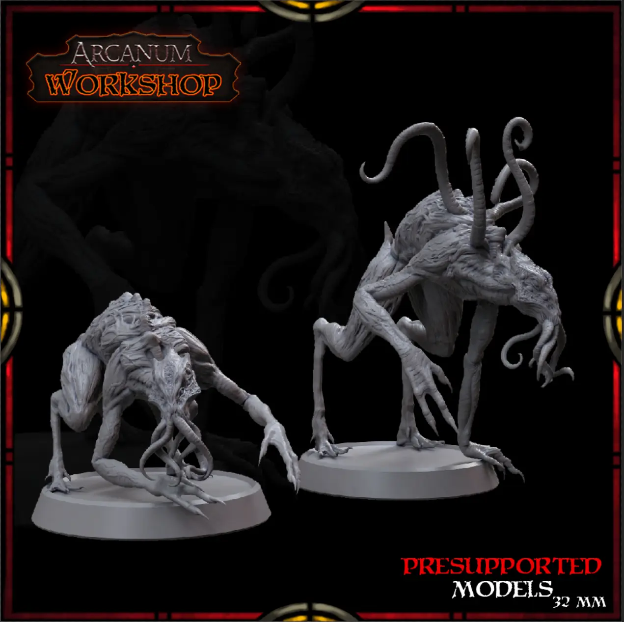 Tentacular Hounds — modelo 3D
