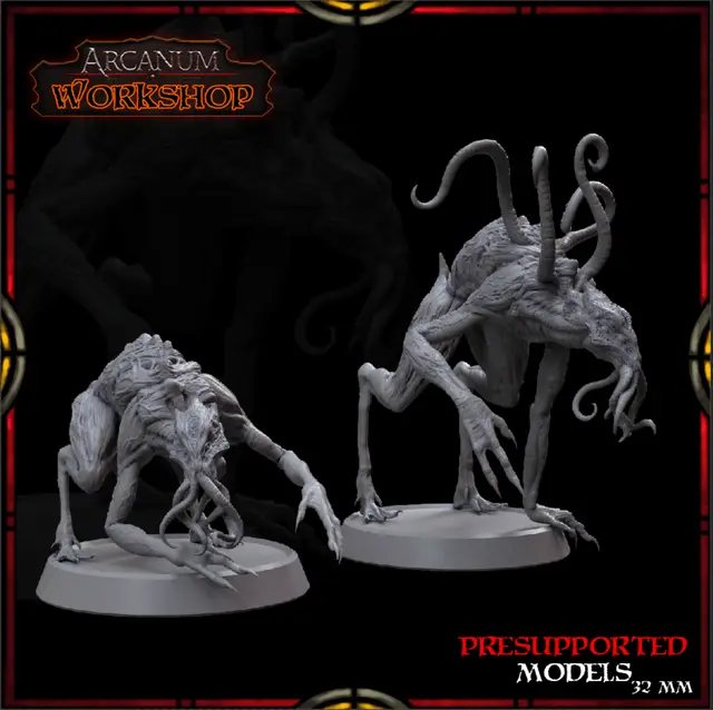 Tentacular Hounds — modelo 3D