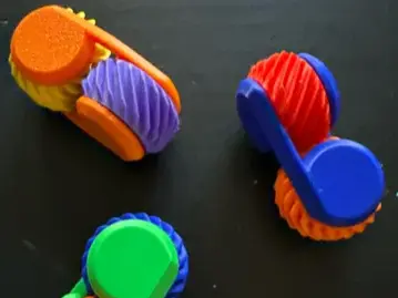 gear fidget — modelo 3D