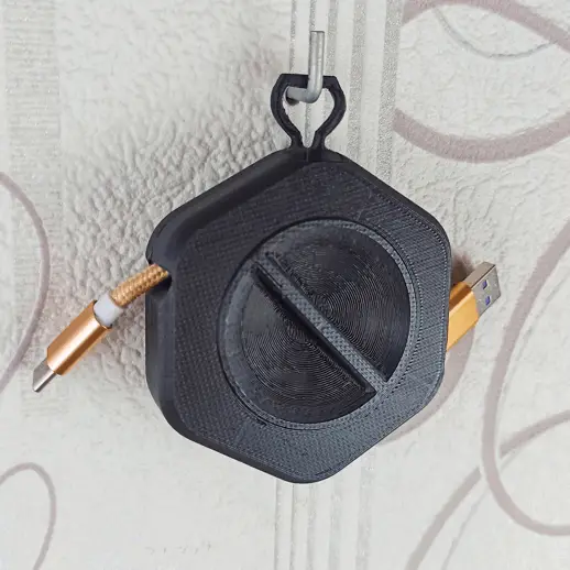 FREE TRUE CABLE ORGANIZER BOX CASE WINDER — modelo 3D
