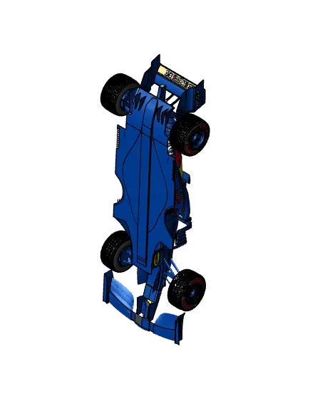 Formula 1 car — modelo 3D
