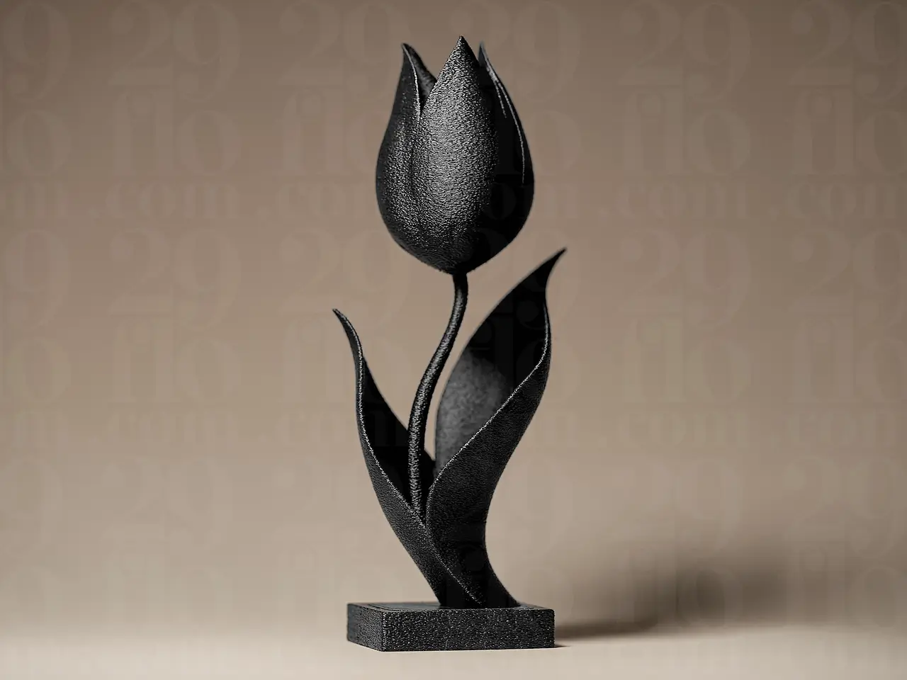 Tulip Decor Figurine — modelo 3D