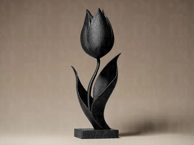 Tulip Decor Figurine — modelo 3D