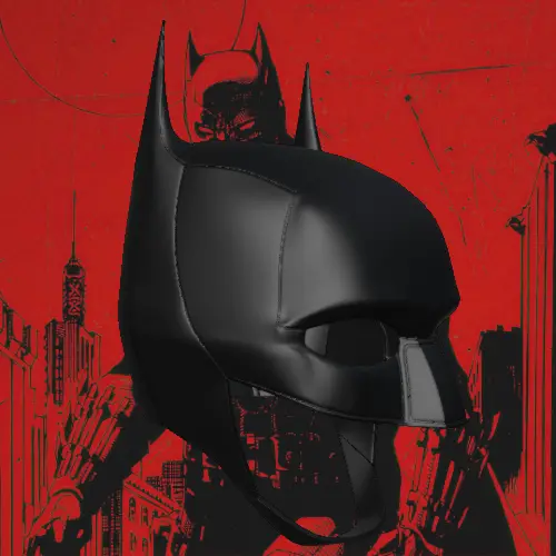 The Batman 2021 Inspired Helmet — modelo 3D
