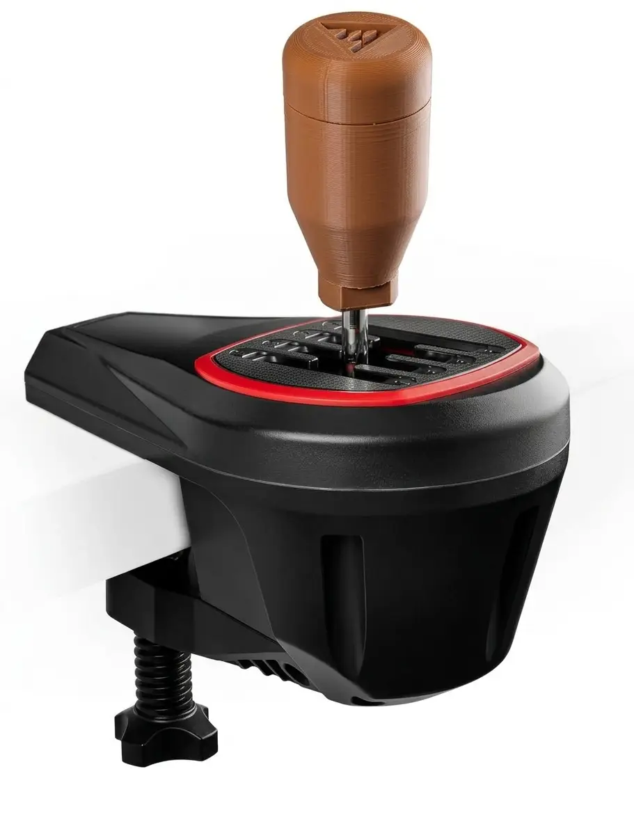 Thrustmaster TH8S Shifter Knob with interchangeable top — modelo 3D