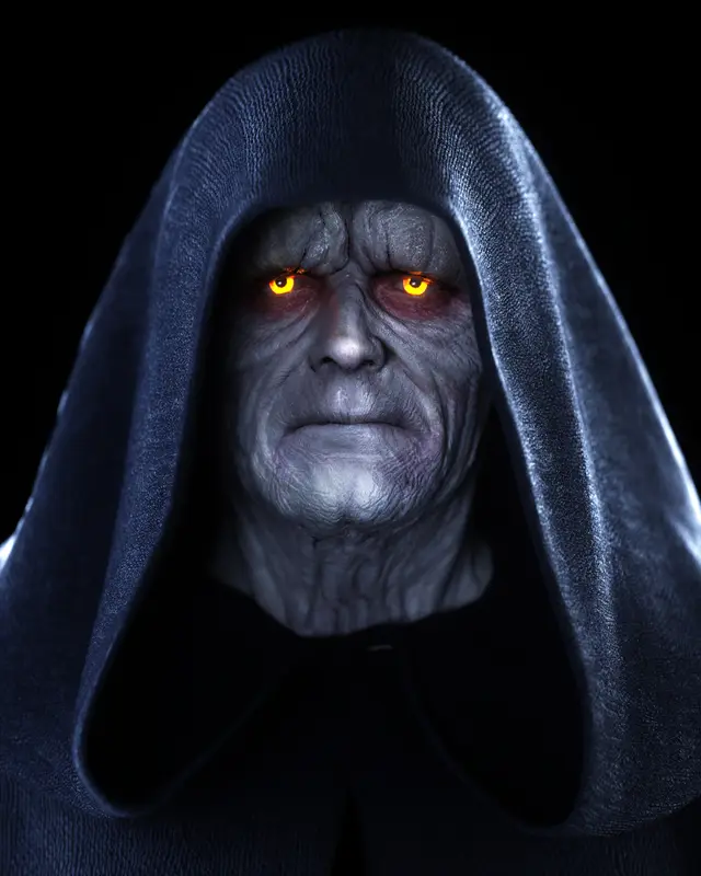 Emperor Palpatine — modelo 3D