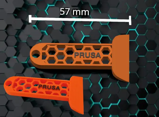 mini print bed scraper — modelo 3D