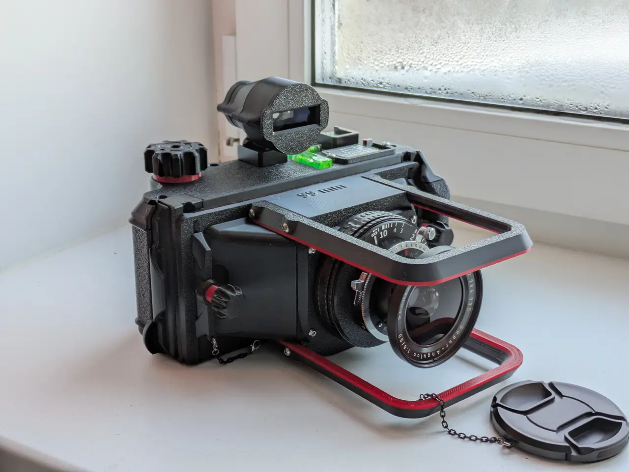 Fat Shot X - Multiformat (6x17, 6x14, 6x12, 6x9 and 6x6) 120 type film camera — modelo 3D