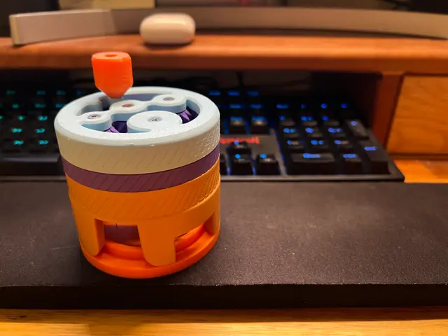 Umikot V2 Breville 54mm Version - Planetary Gear Spirograph Espresso WDT Tool — modelo 3D
