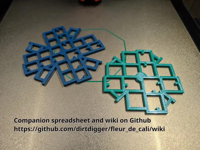Calistar - Parametric, open source alternative to Califlower — modelo 3D