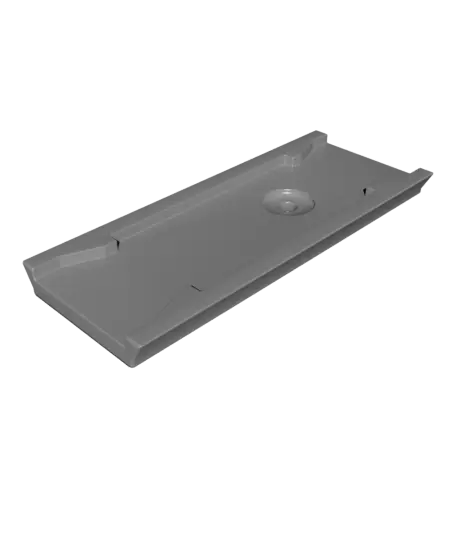 Manfrotto 357PLV-1 Sliding Plate // Tripod Mounting Plate — modelo 3D