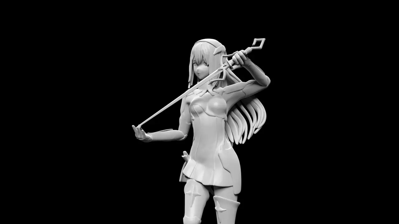 Aiz Wallenstein - Danmachi — modelo 3D