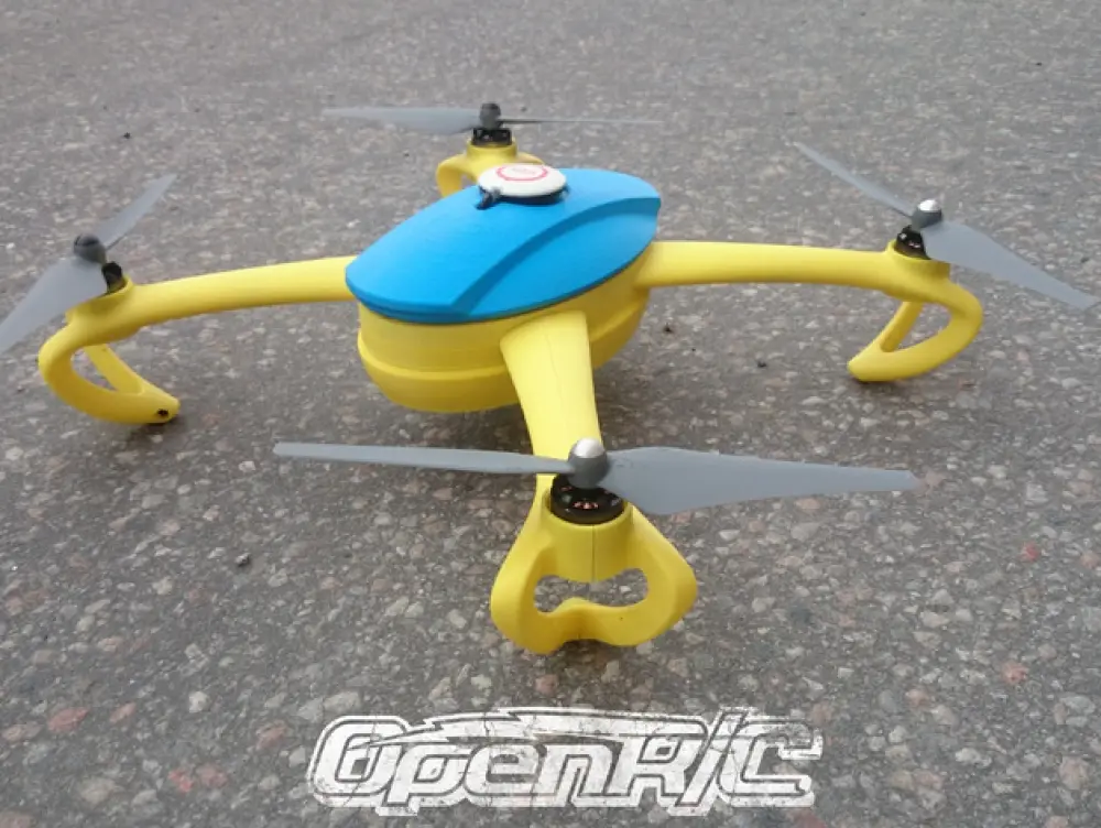 OpenRC Quadcopter (Beta) — modelo 3D