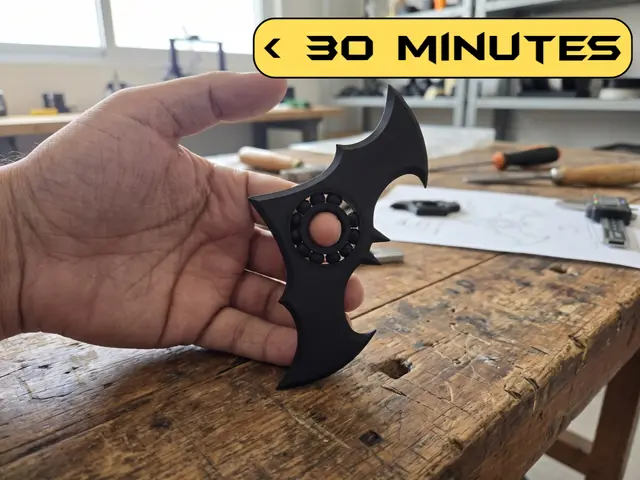 The Dark Spin - Batarang Fidget Spinner — modelo 3D