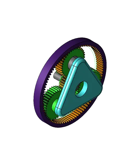 Planetary Gear Pair — modelo 3D