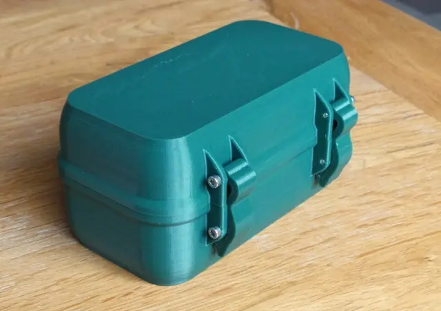 Customizable Rugged Waterproof Box — modelo 3D