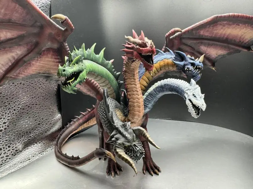 Tiamat — modelo 3D