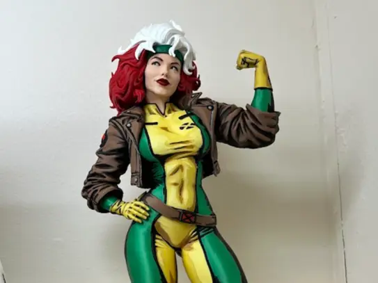 No AI - X-Men Rouge– 2D Paint — modelo 3D