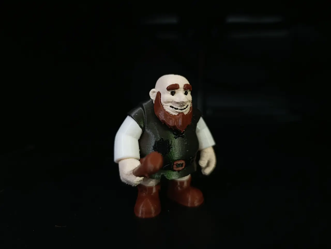 Lost Hunter- Multicolor 3MF — modelo 3D