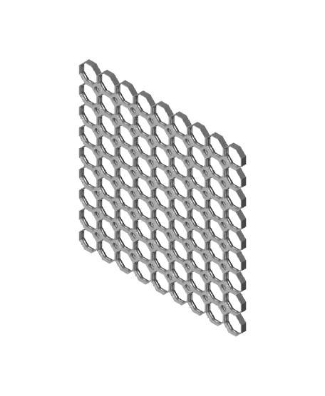 9x9 Multiboard Corner Legacy Tile — modelo 3D