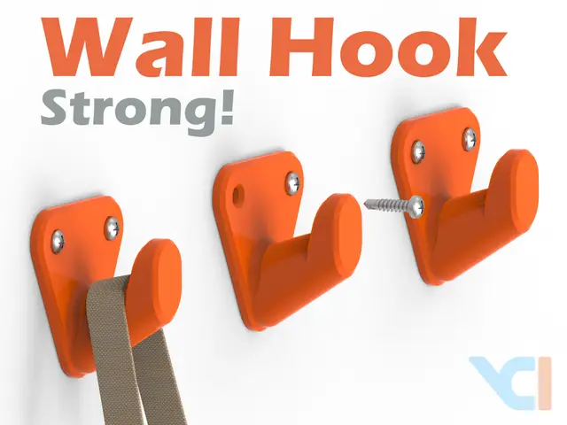 Strong Wall Hook — modelo 3D