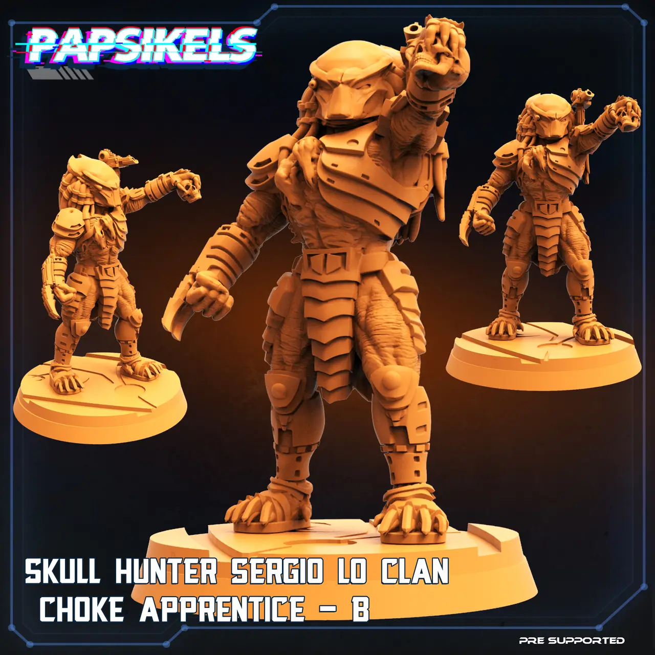 SKULL HUNTER SERGIO LO CLAN CHOKE APPRENTICE - B — modelo 3D