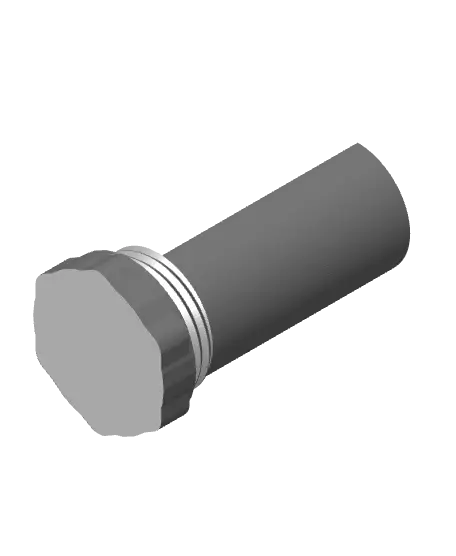 CR2032 Battery Container — modelo 3D