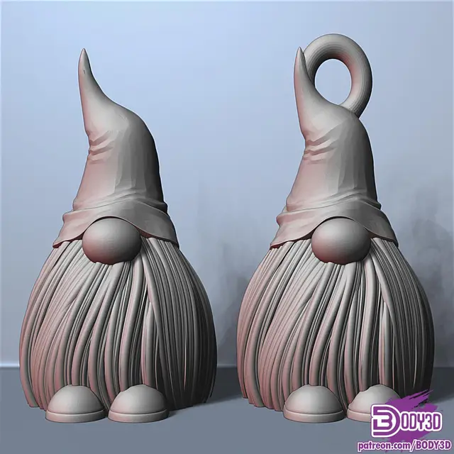 Gnome ( Christmas tree ) — modelo 3D