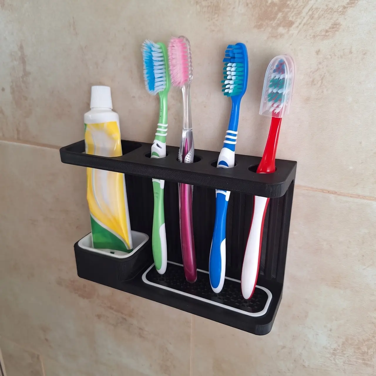 Toothbrush Holder / Porta Cepillos — modelo 3D