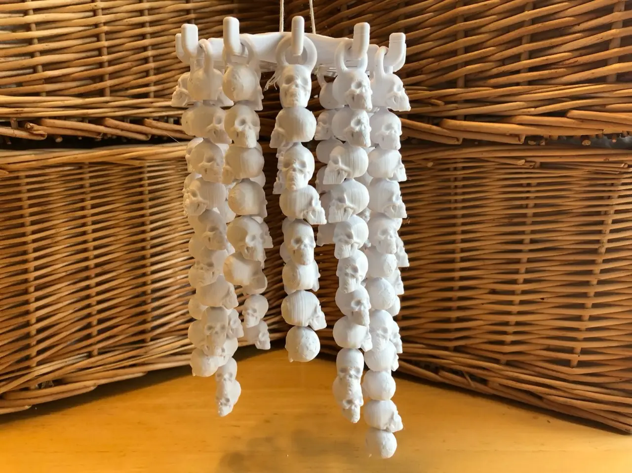 Skull Windchime — modelo 3D