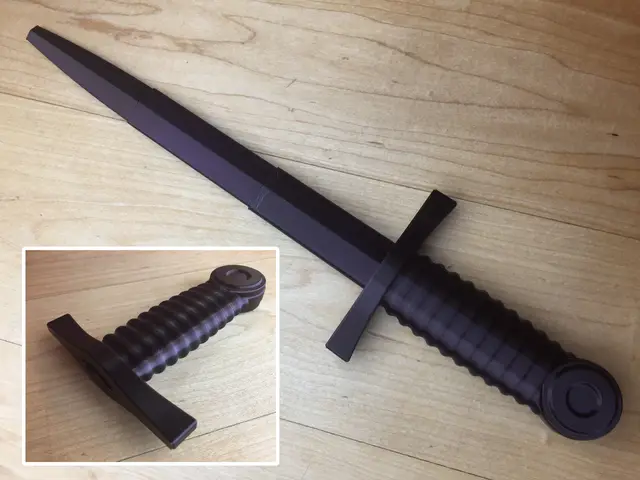 COLLAPSING DAGGER (PRINT IN PLACE) — modelo 3D