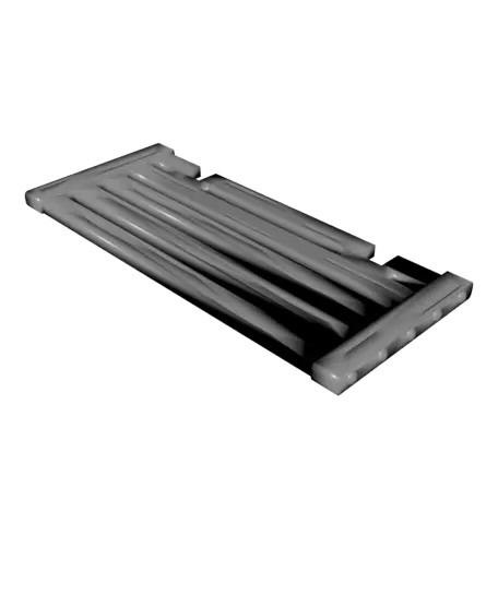 Rustic Display Shelves — modelo 3D
